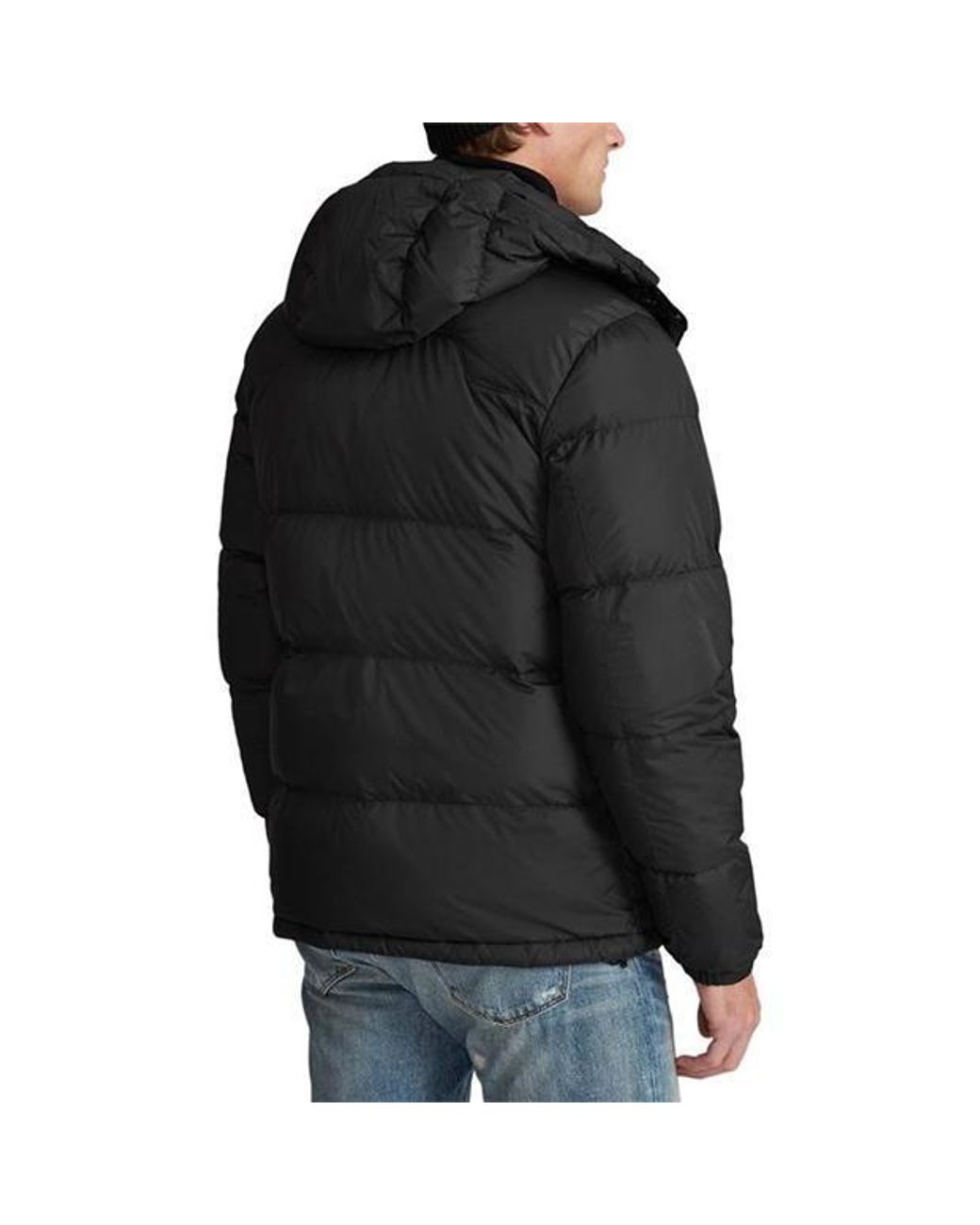 Polo Ralph Lauren Black Puffer Jacket for men