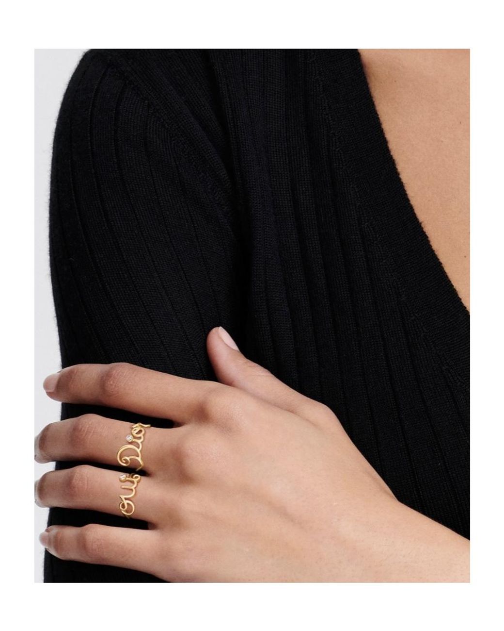 Dior Metallic Amour Ring
