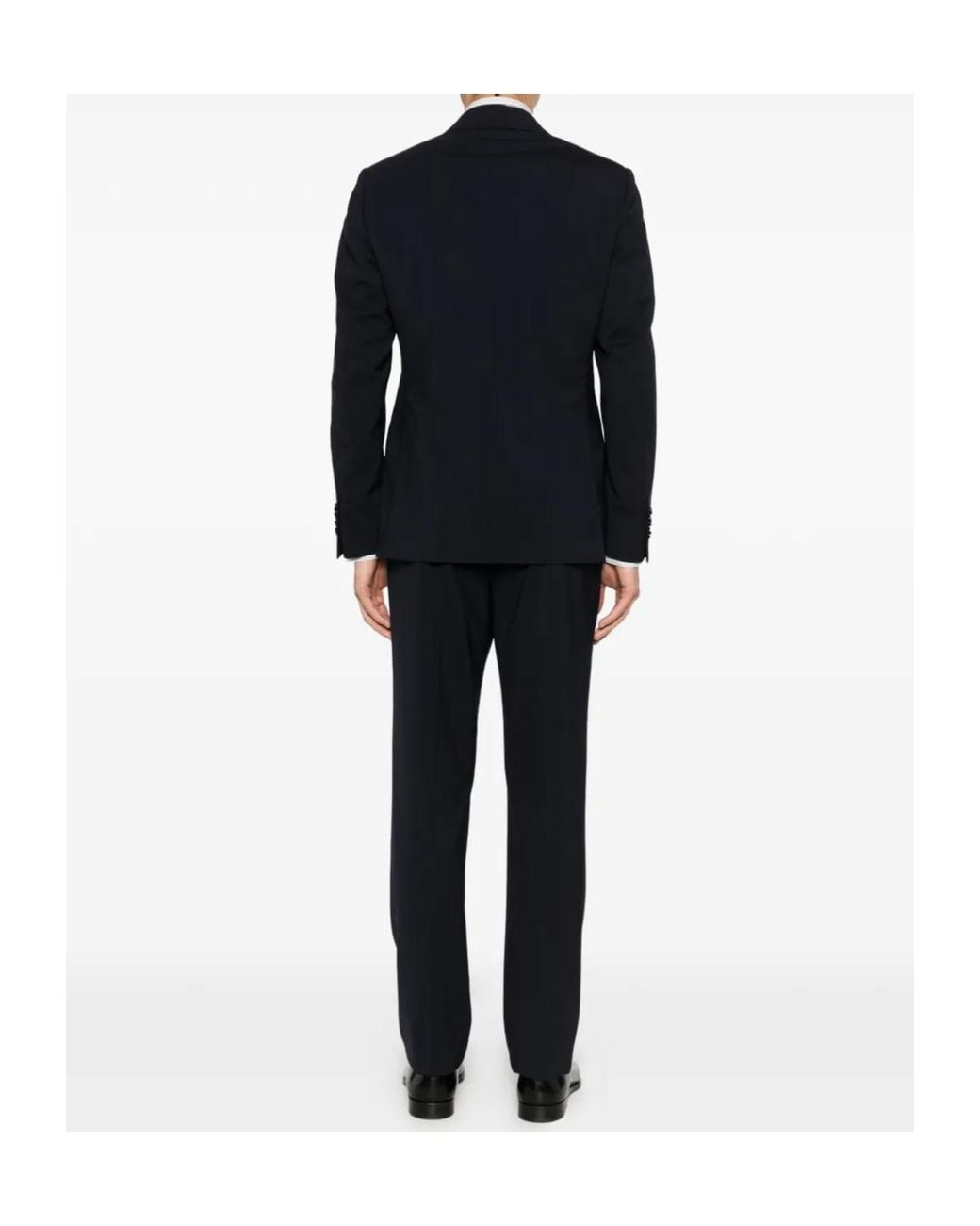 Lardini Blue Single-Breasted Tailored Suit for men