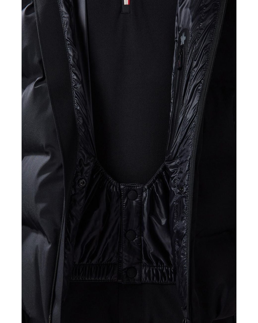Moncler Black Montgetech Down Jacket for men