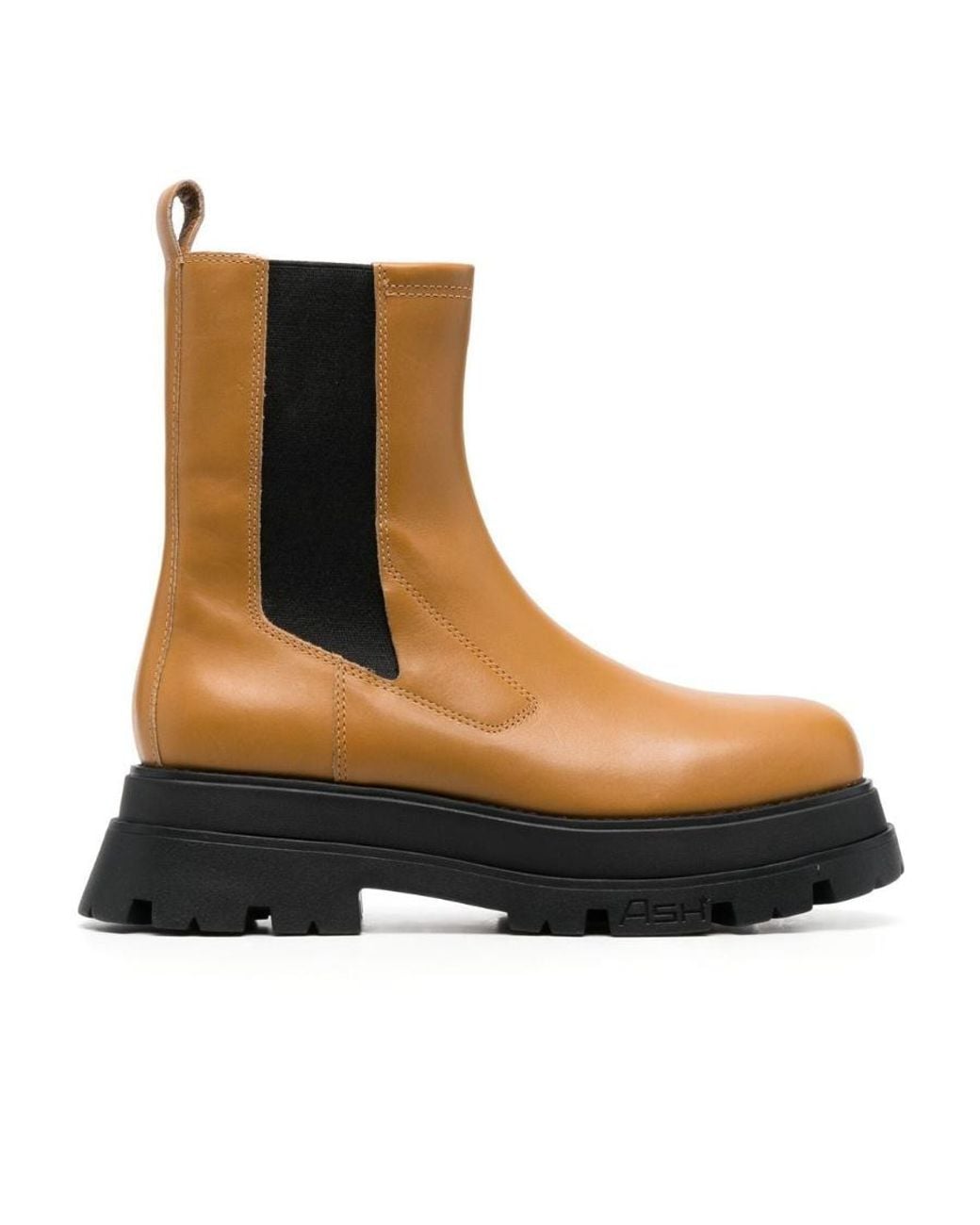 Ash Brown Elite Ankle Boots