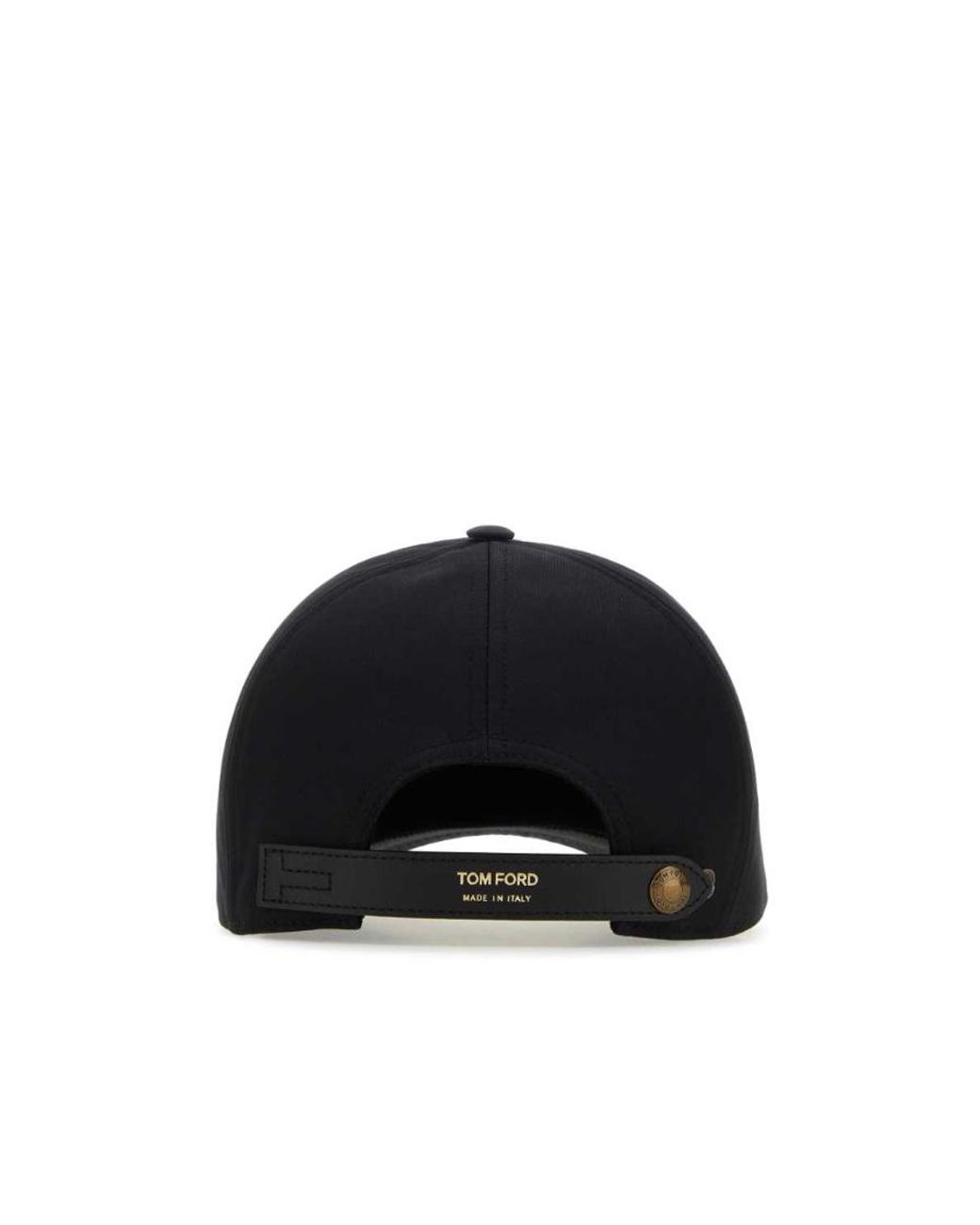 Tom Ford Black Logo-Embroidered Baseball Cap for men