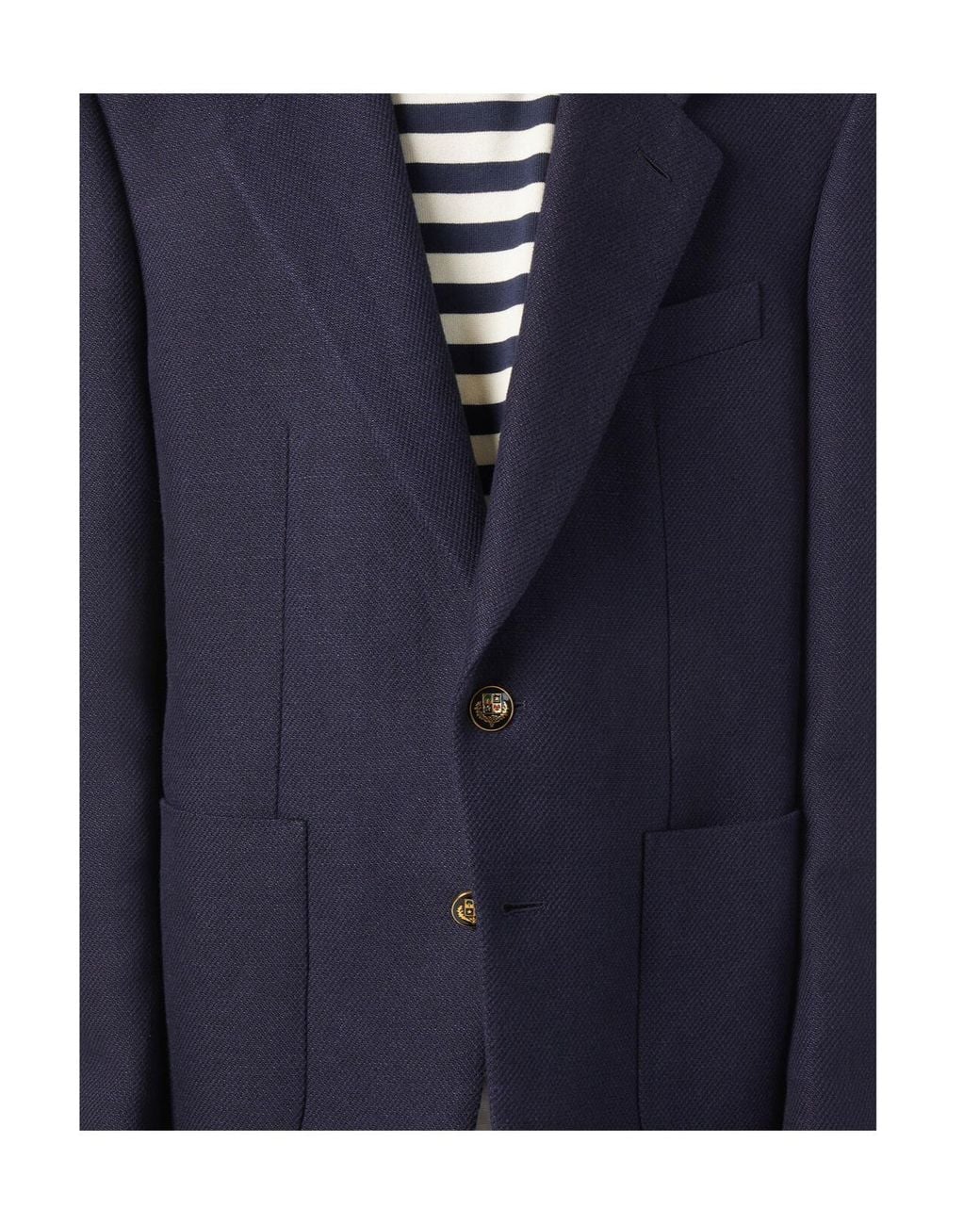 Loro Piana Blue Hedland Blazer for men