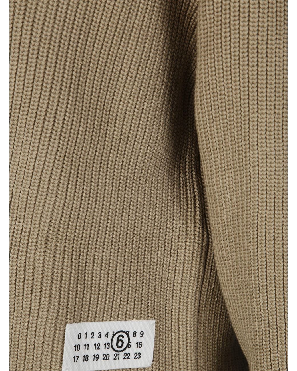 MM6 by Maison Margiela Natural Distresses Jumper