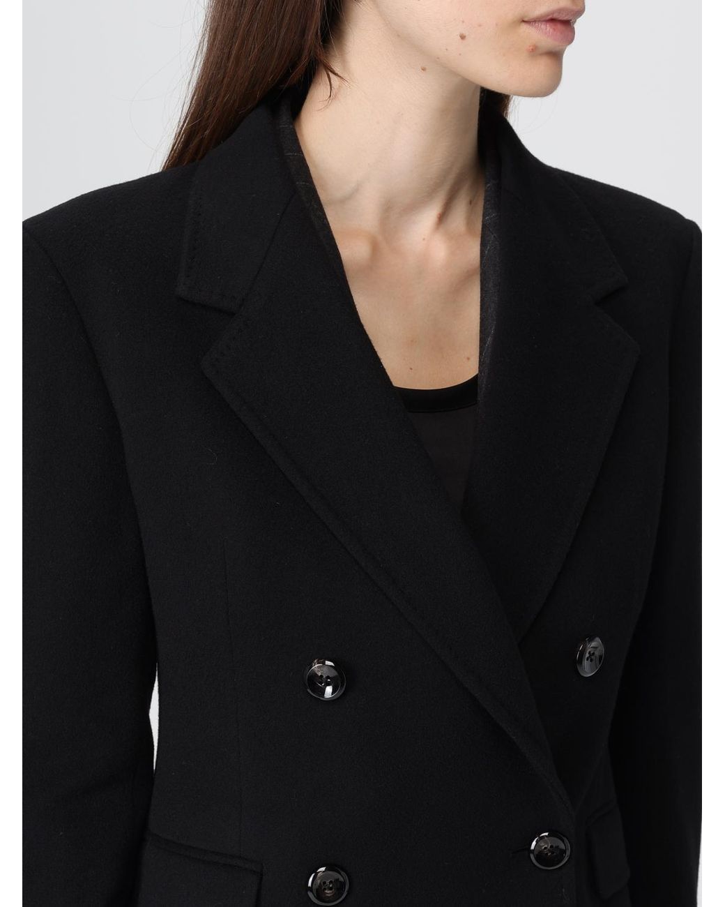Tagliatore Blue Coat With Belt
