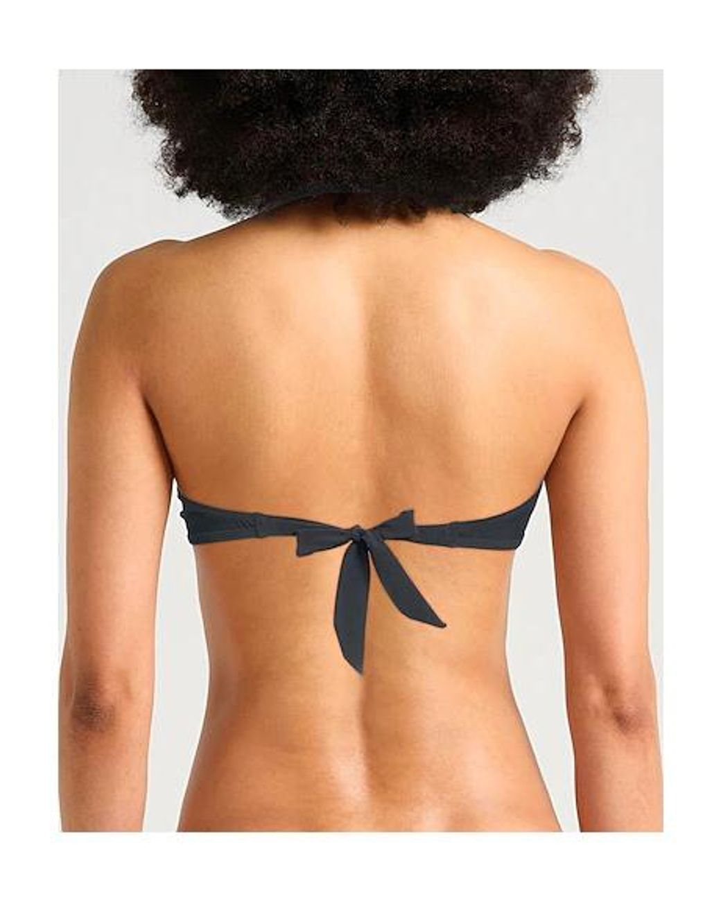 Tory Burch Black Minimalist Tie Bikini