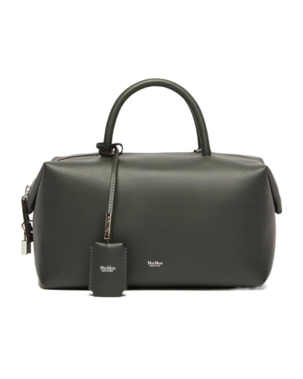 Max Mara Black Medium Zipper Shoulder Bag