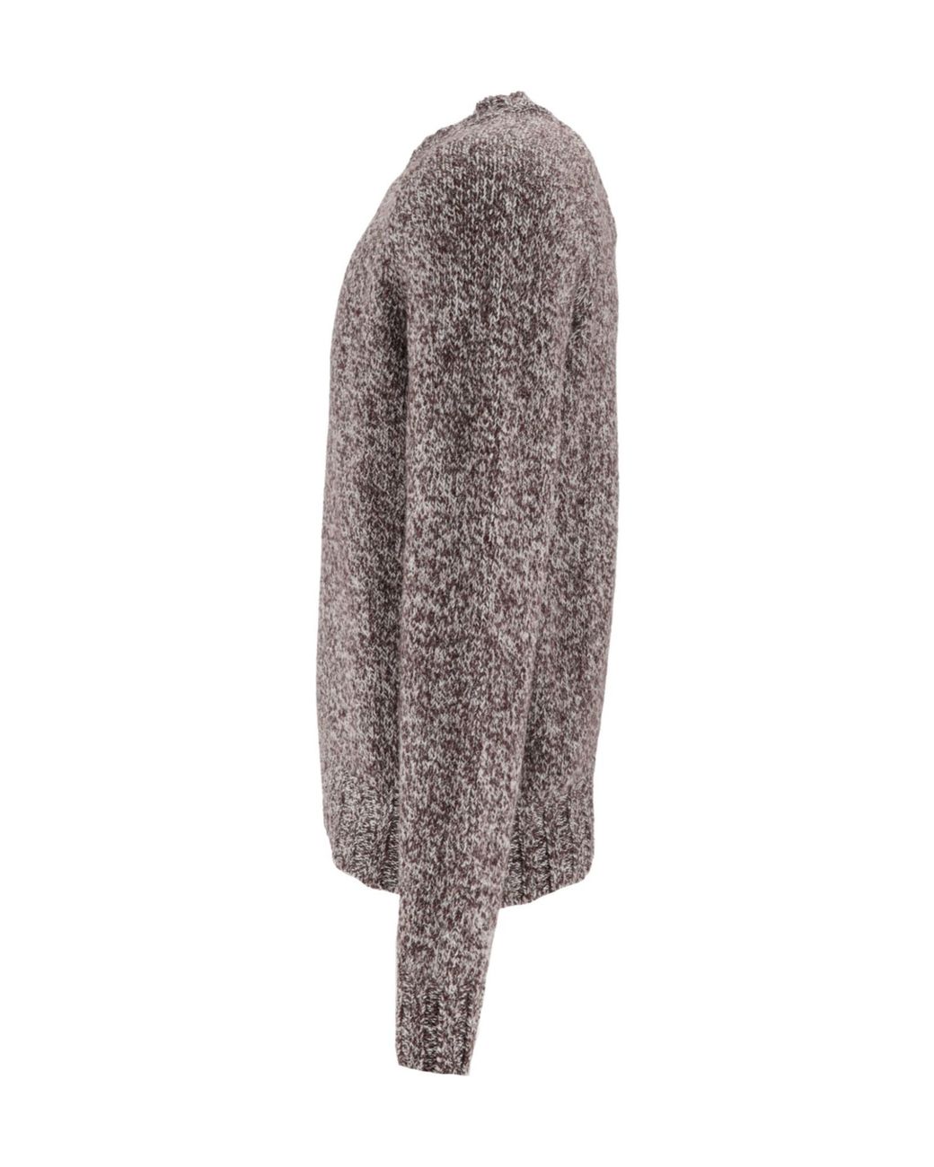 Ballantyne Gray Mouline Raglan-Sleeve Sweater for men