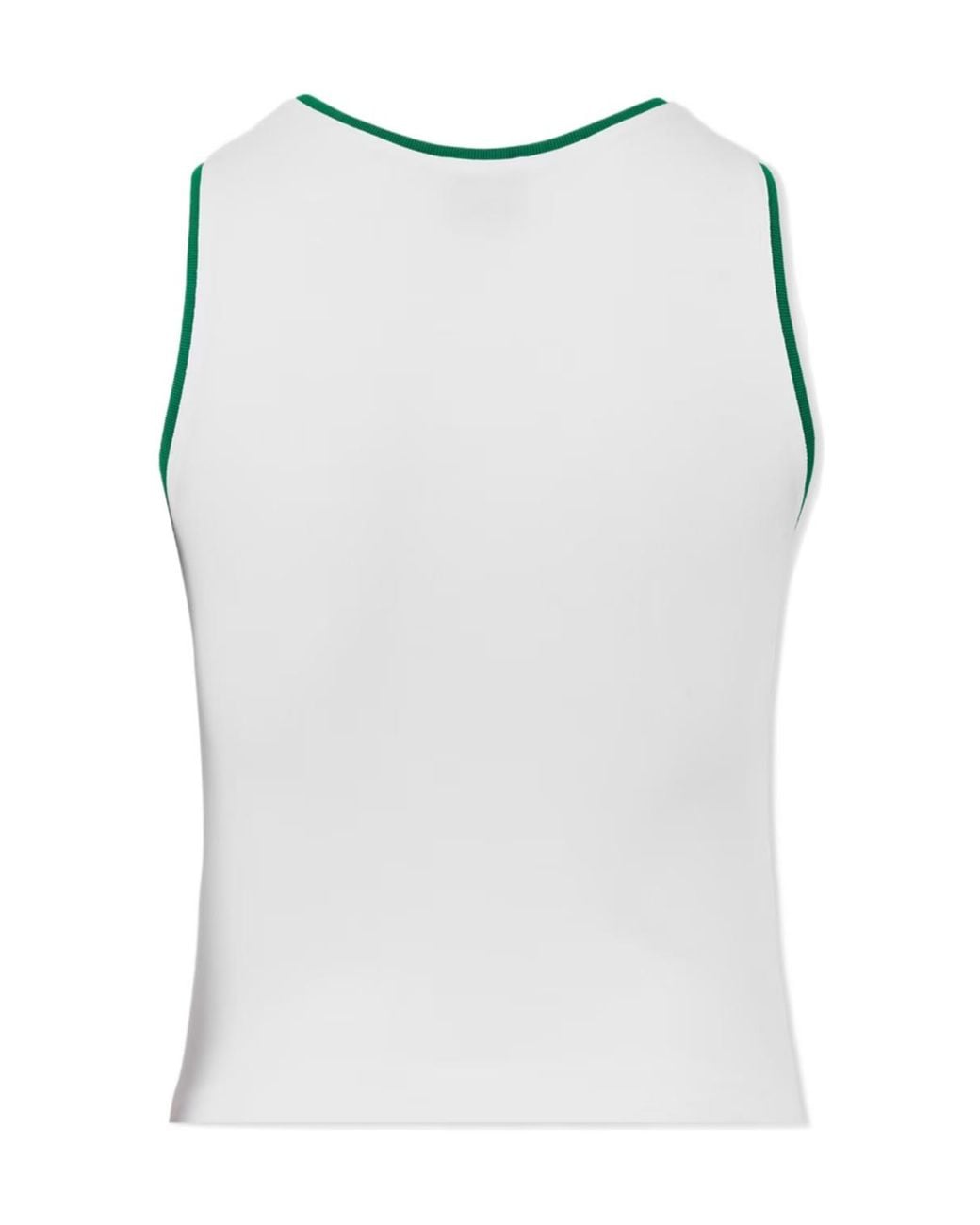 Casablanca White Logo Patch Vest