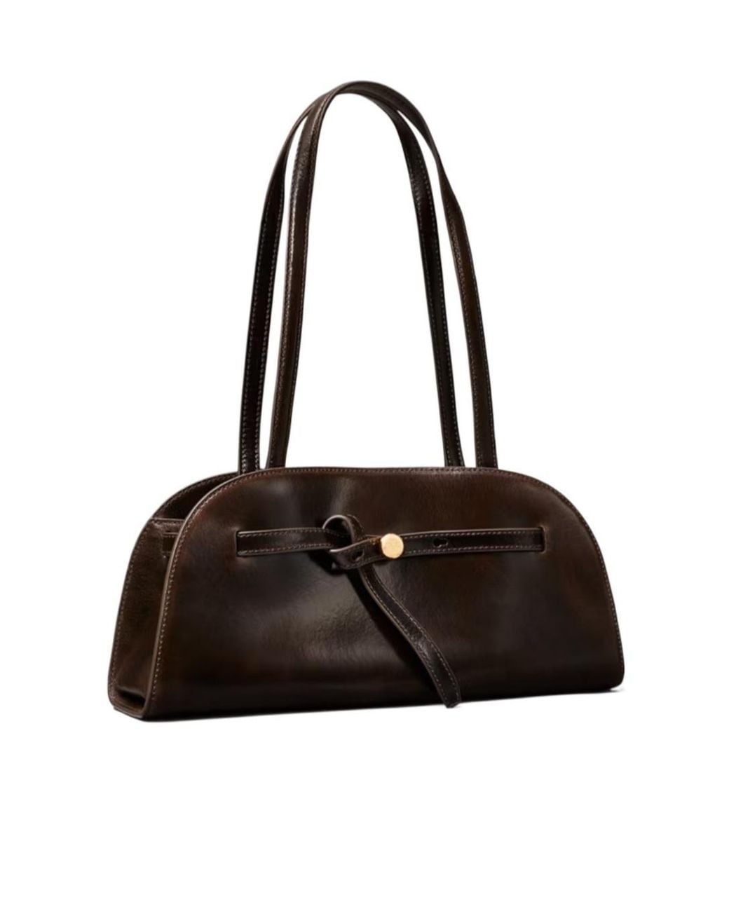 Tory Burch Black Romy Distressed East West Bauletto