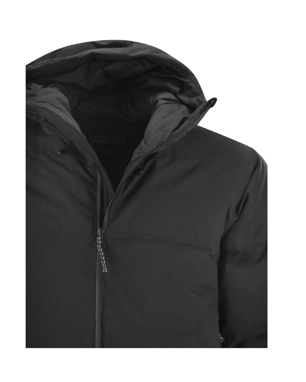 Patagonia Black Jackson Glacier Hooded Padded Parka for men
