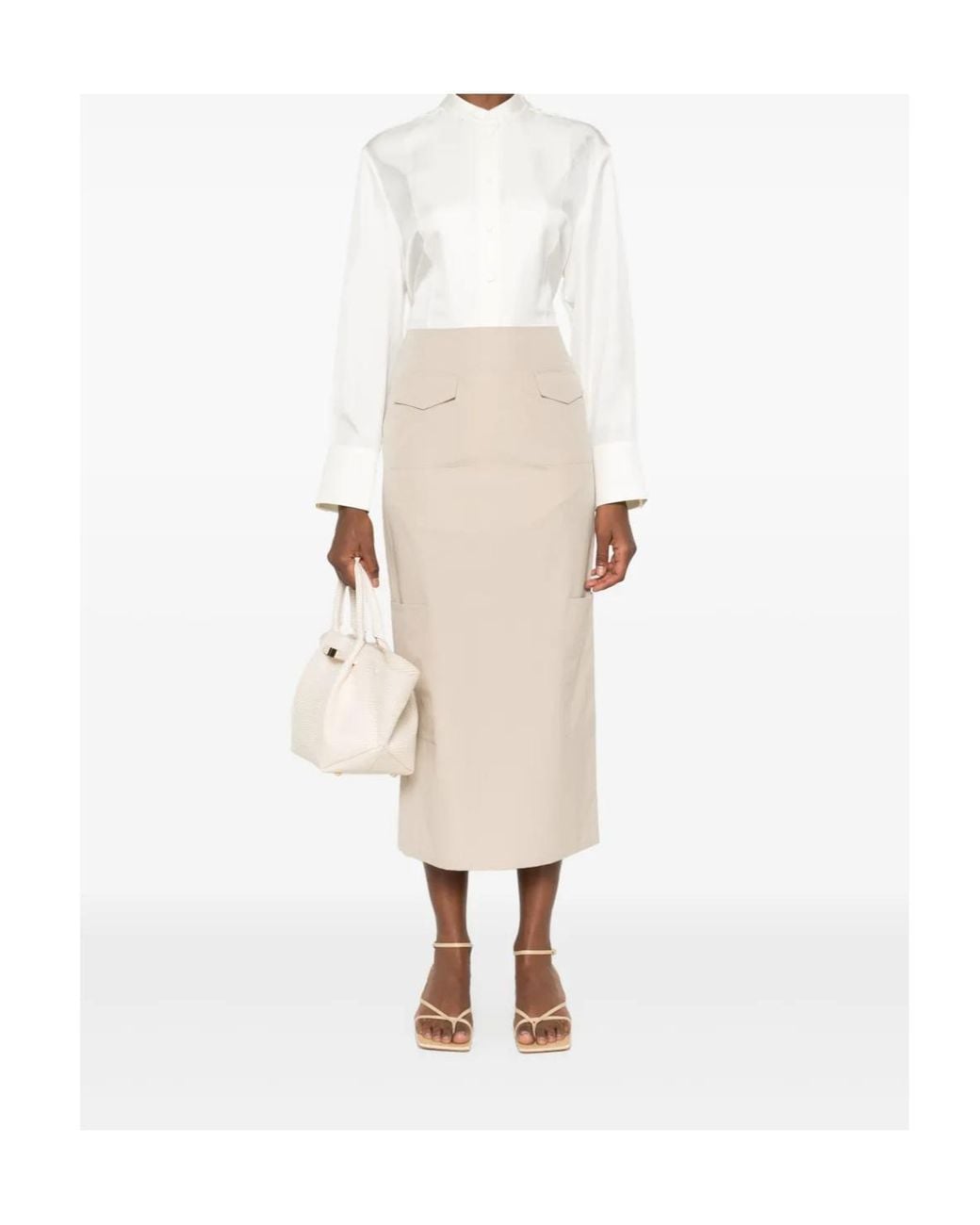 Rohe White Silk Shirt