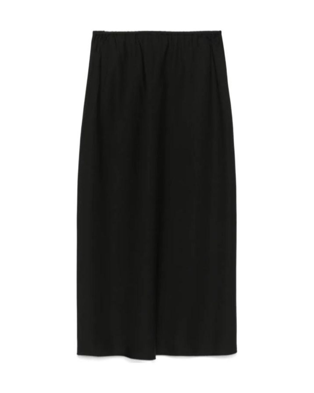 Lisa Yang Black Silk Midi Skirt