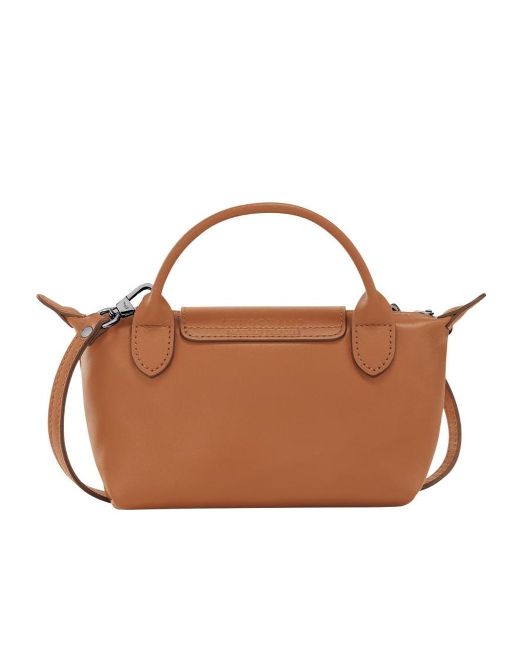 Longchamp Brown Le Pliage Xtra Xs Top Handle Bag