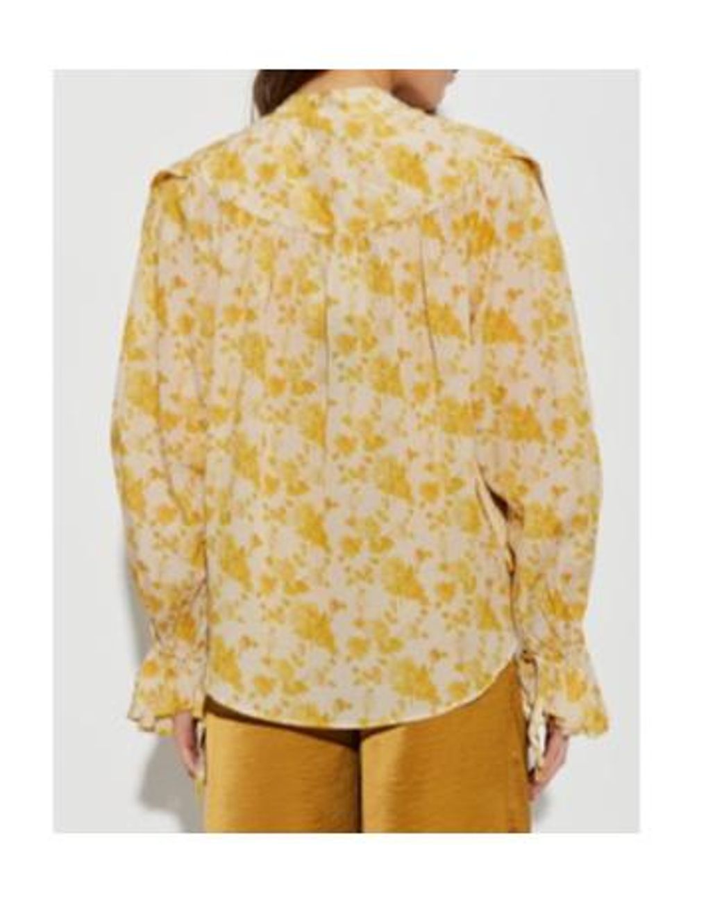 AllSaints Metallic Long-Sleeved Shirt