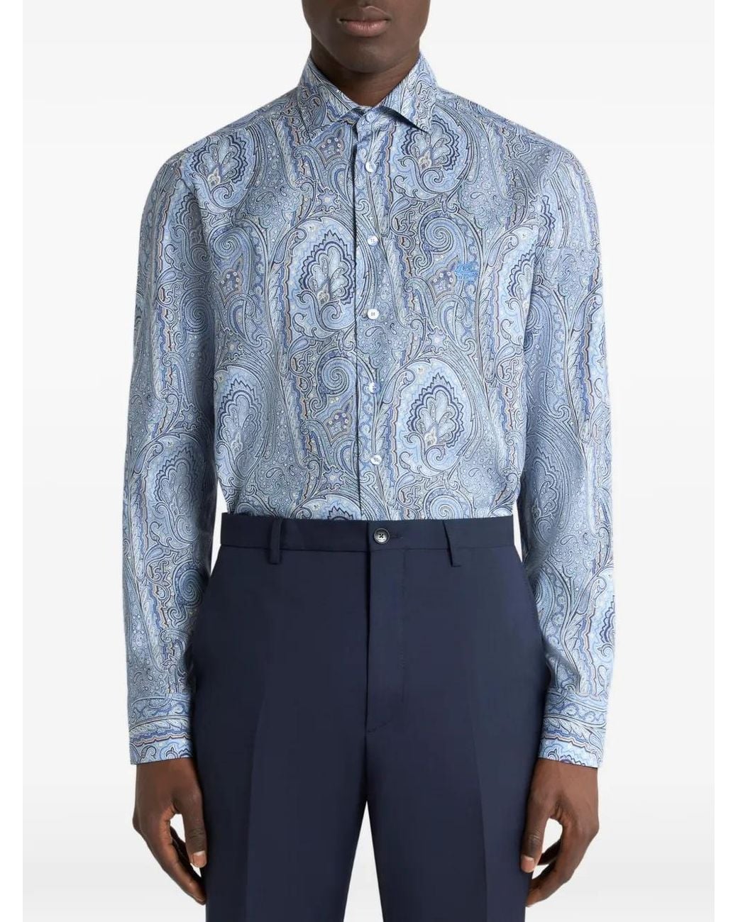 Etro Blue Shirt for men