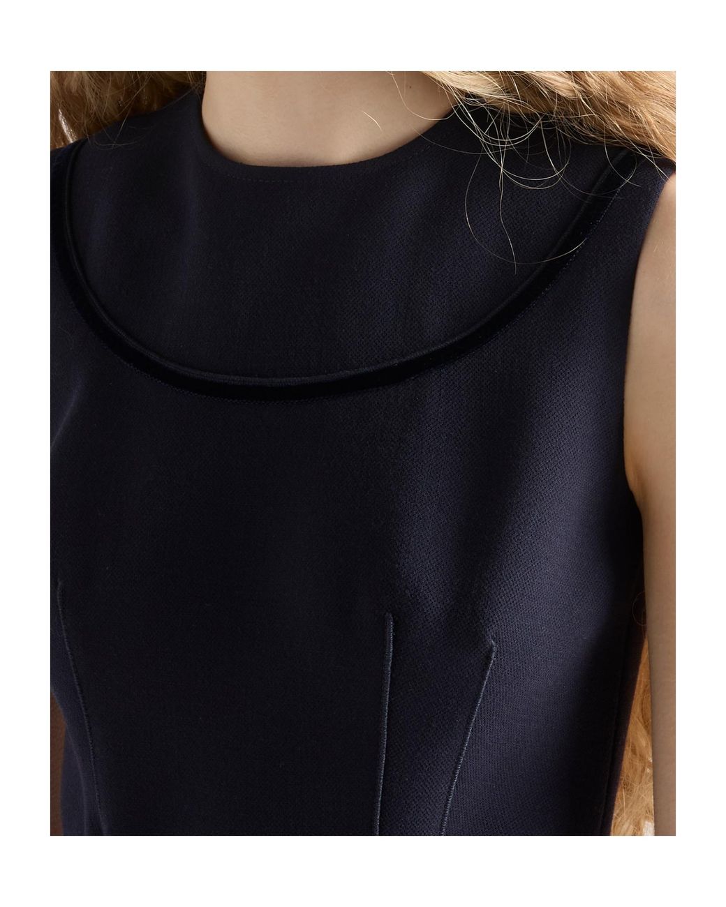 Prada Blue Natté Dress