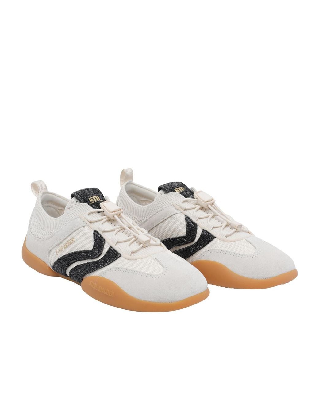 Steve Madden White Biscotti Sneakers