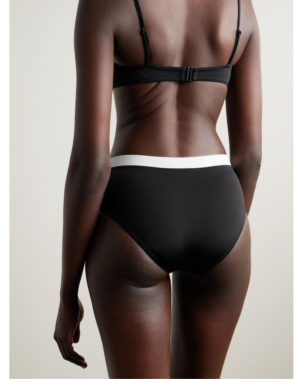 Staud Black Versatile Swim Shorts