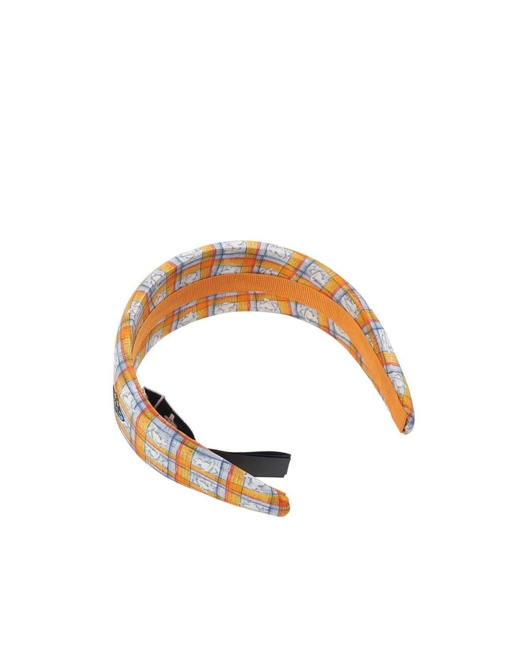 Vivienne Westwood Metallic Plaid Hair Accessories