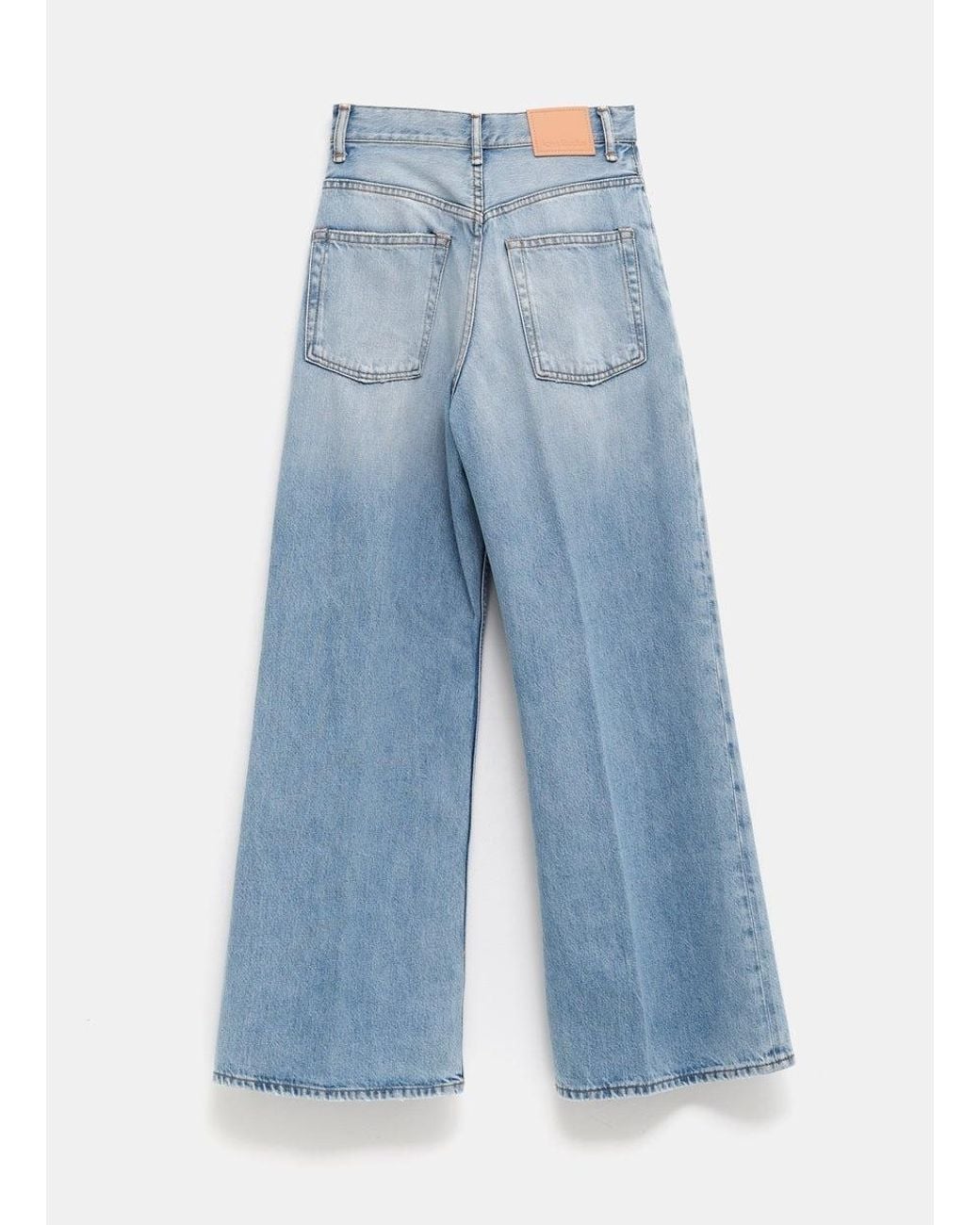 Acne Blue Relaxed Fit Jeans