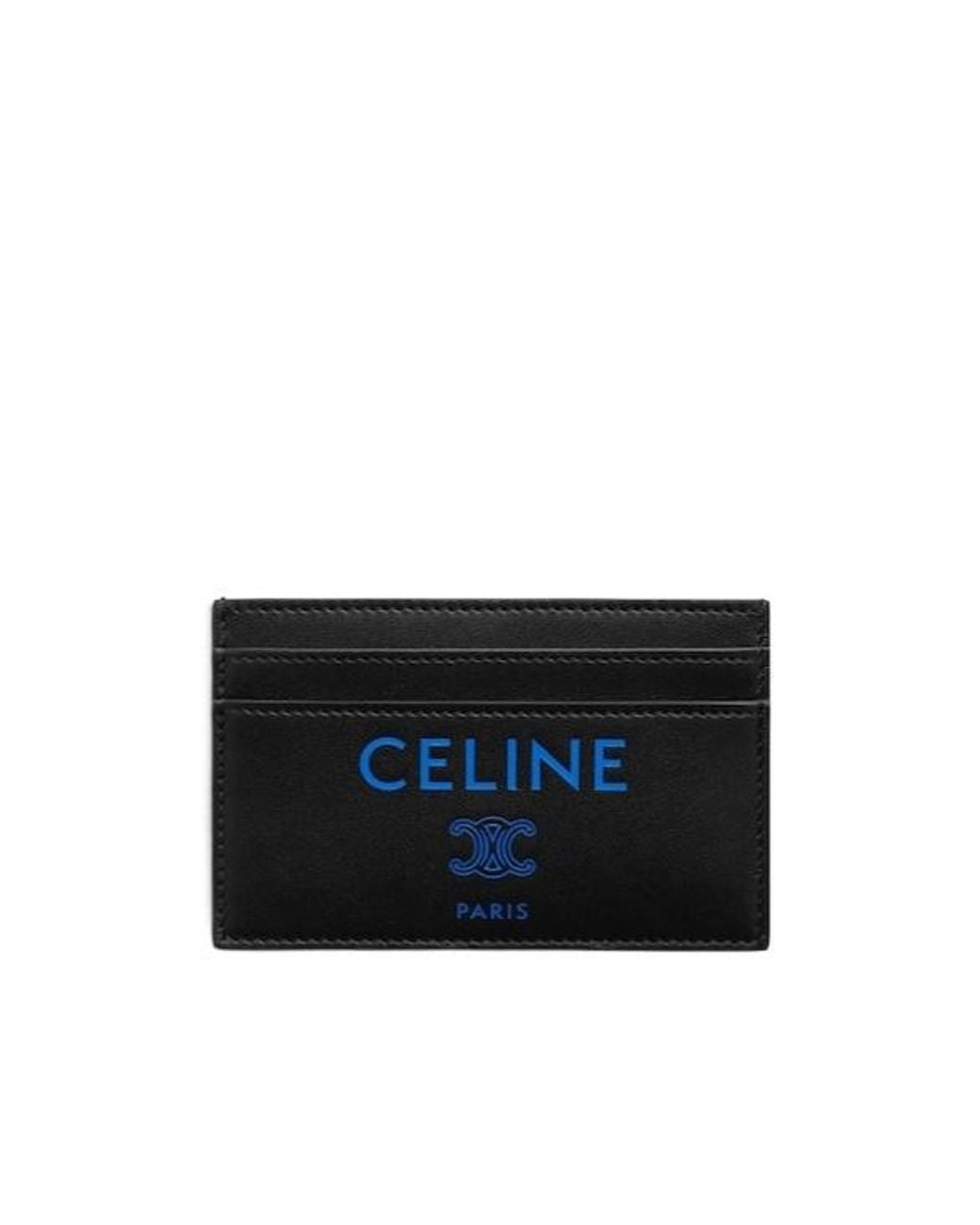 Céline Black Card Holder for men