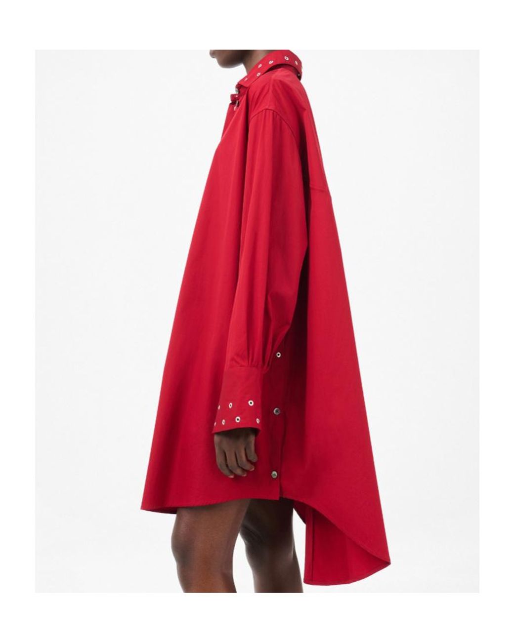 Our Legacy Red Frock Shirt Dress
