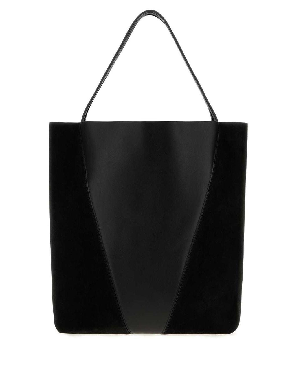 Chloé Black Chloé Spin Panelled Tote Bag