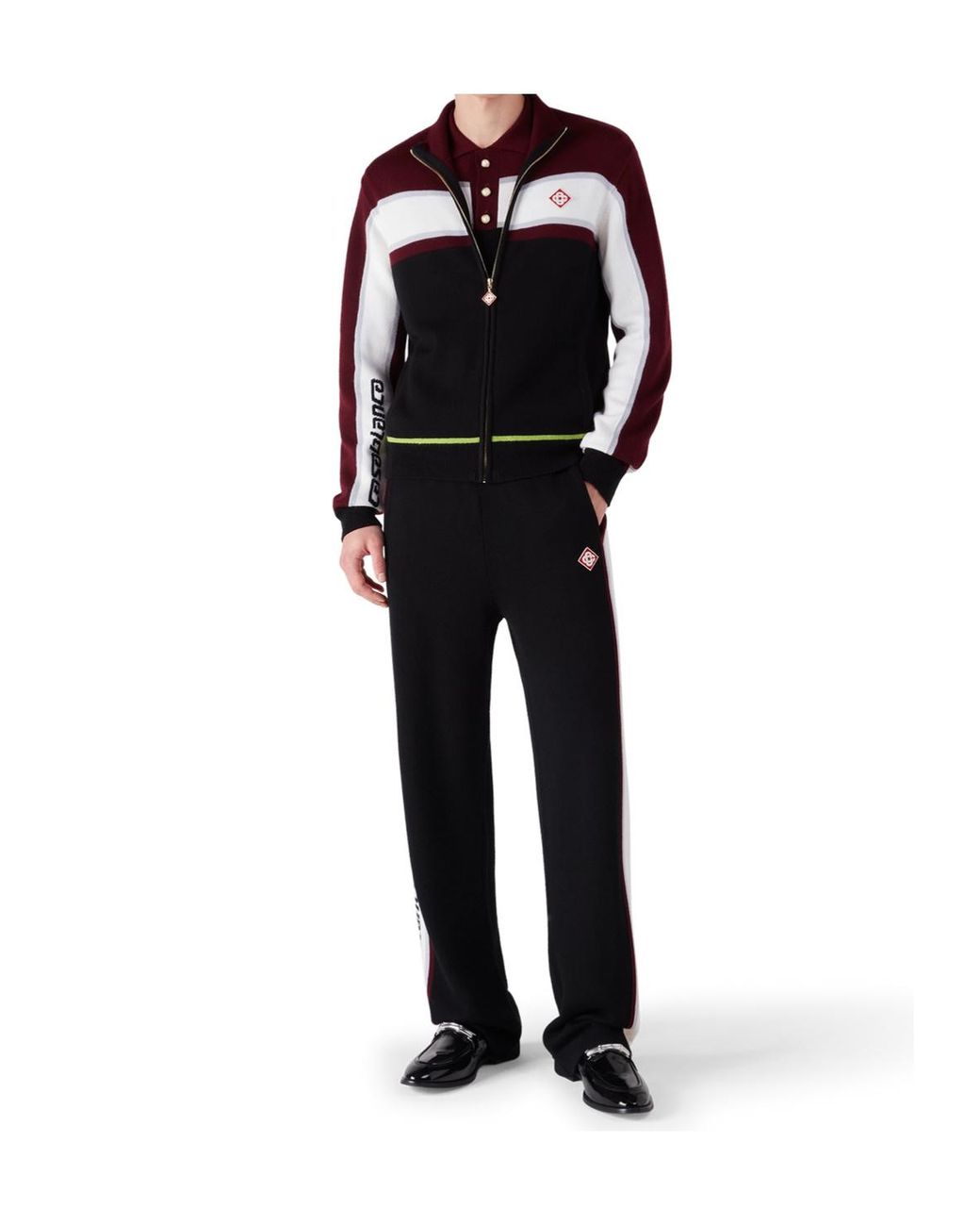 Casablanca Multicolor Striped Track Jacket for men