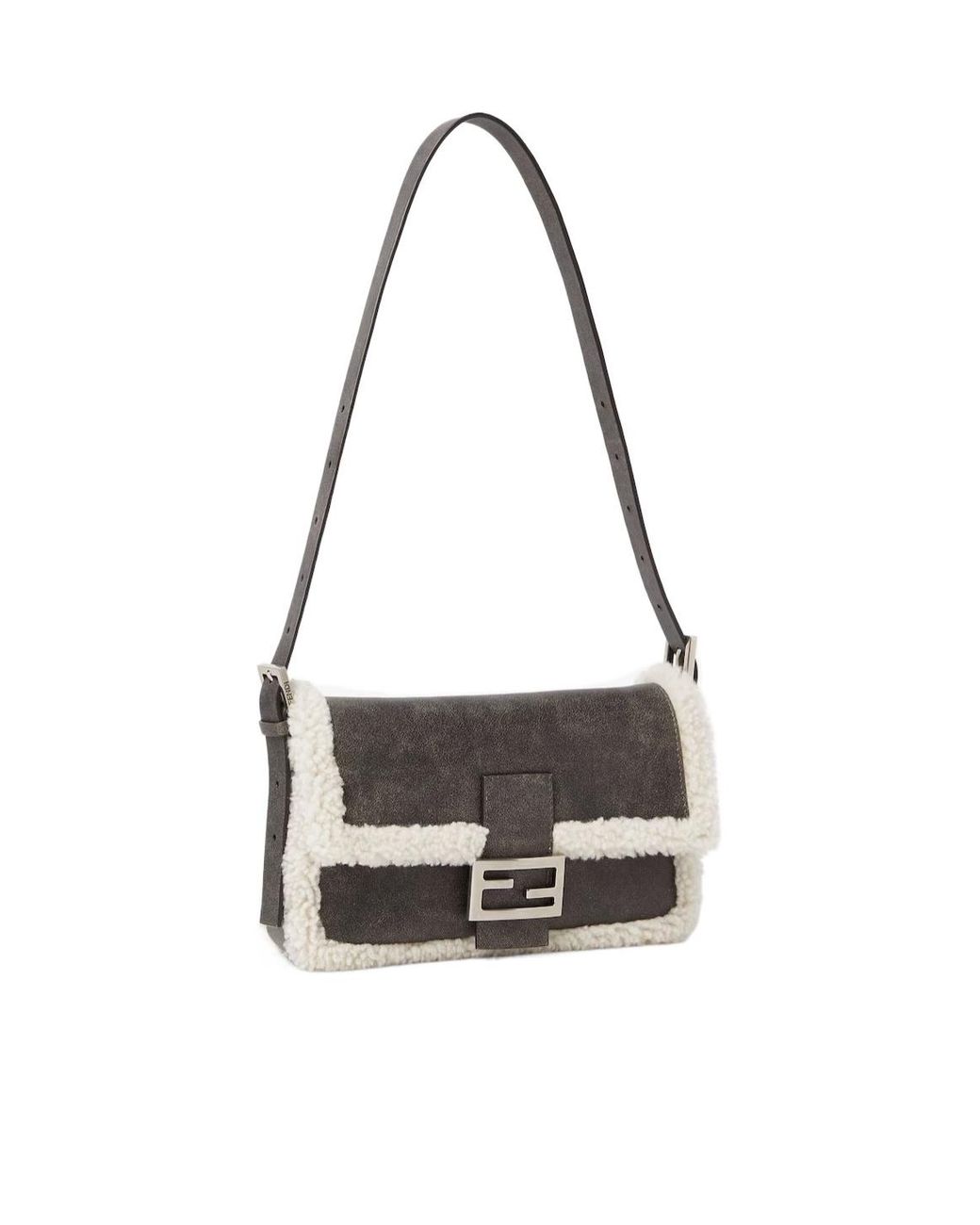 Fendi White Baguette 26424