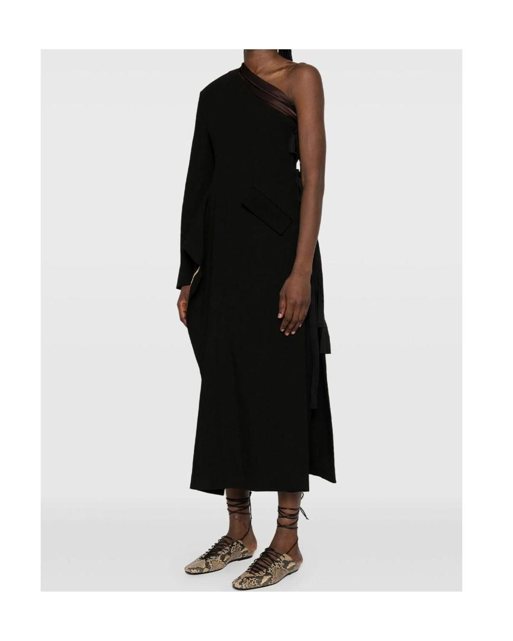 Uma Wang Black Crux Coat