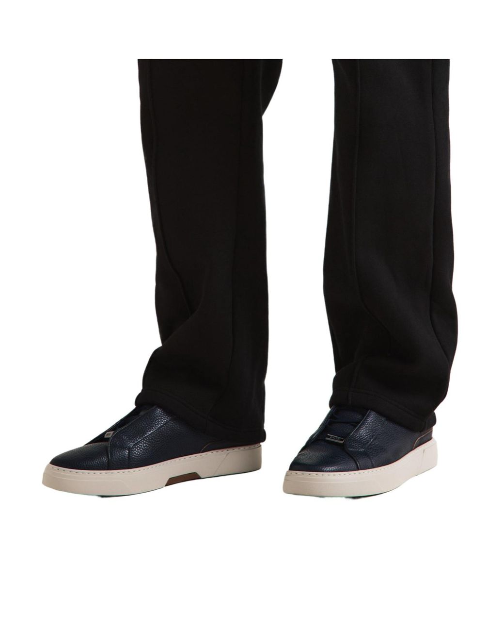Boss Blue Low-Top Casual Shoes for men