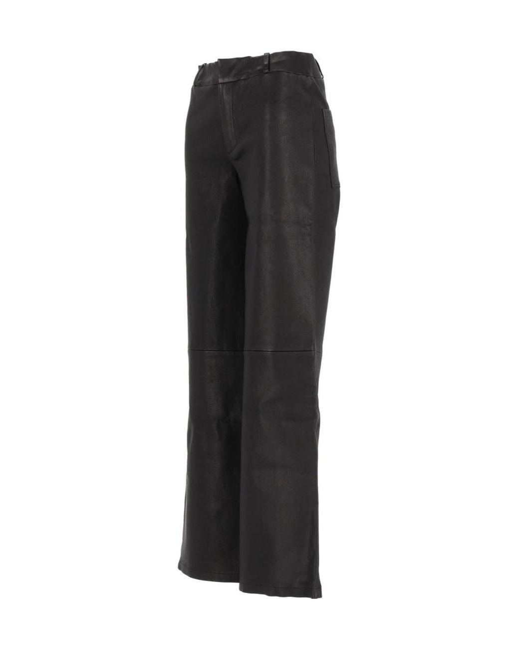 Arma Black Marina Stretch Wide-Leg Pants