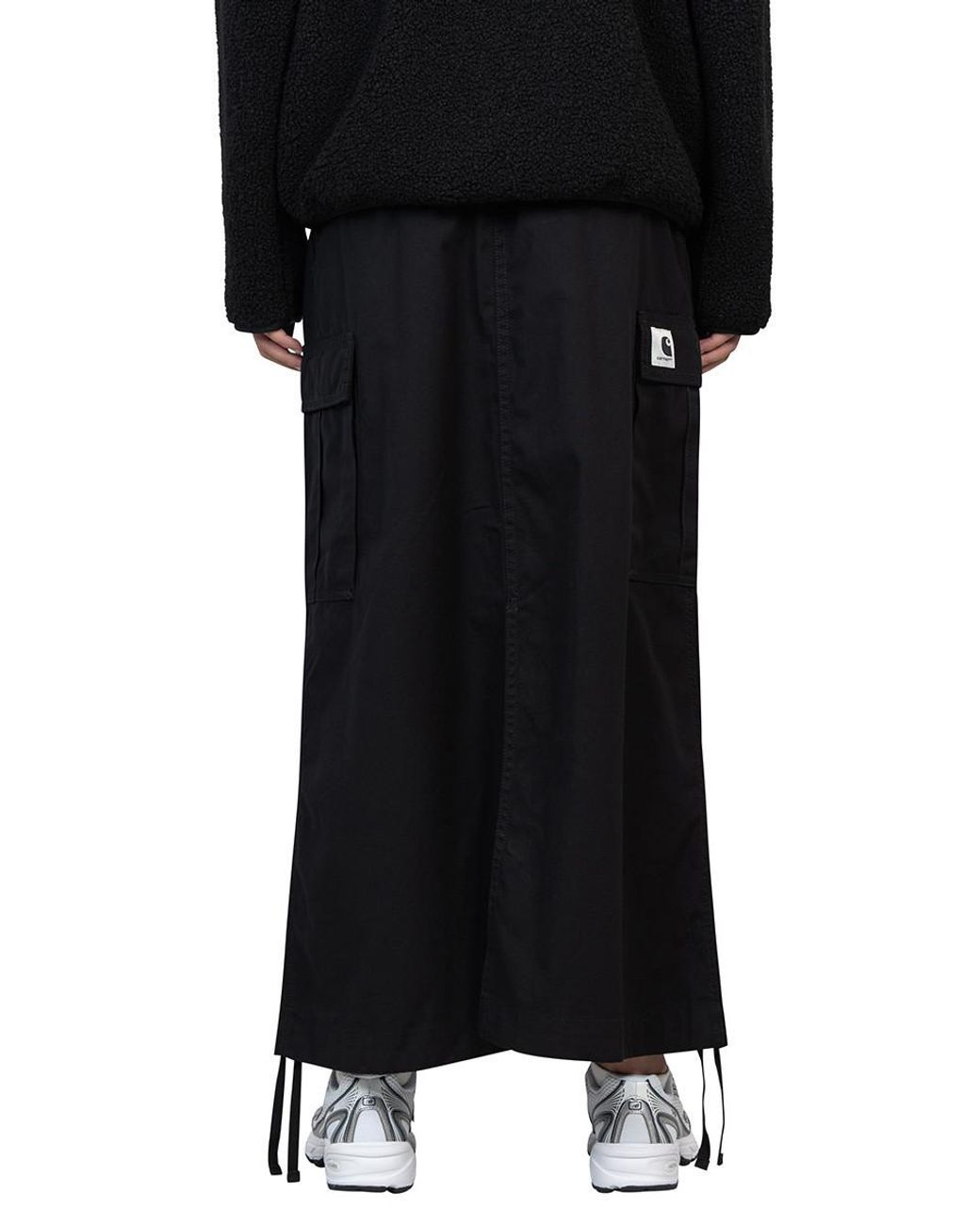 Carhartt Blue W' Maxi Cargo Skirt