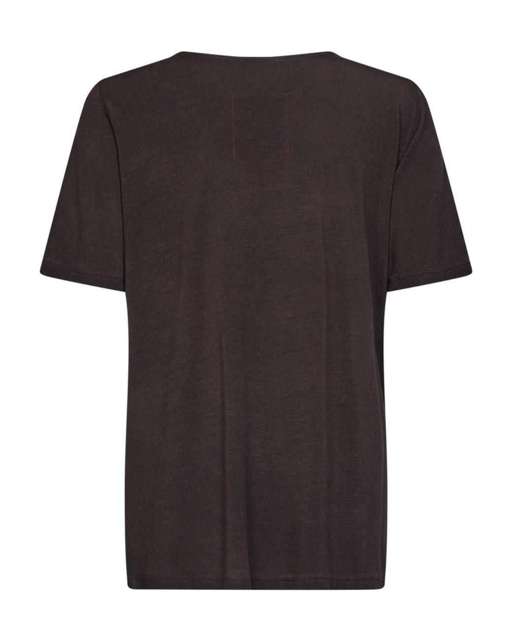 Uma Wang Black Short-Sleeved T-Shirt