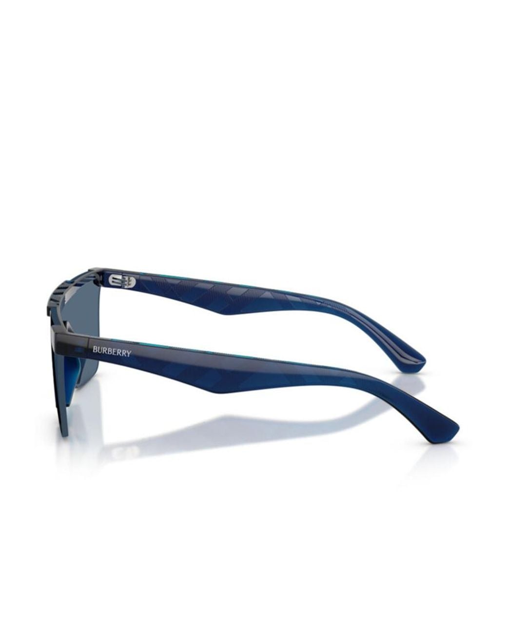 Burberry Blue Geometric Sunglasses for men