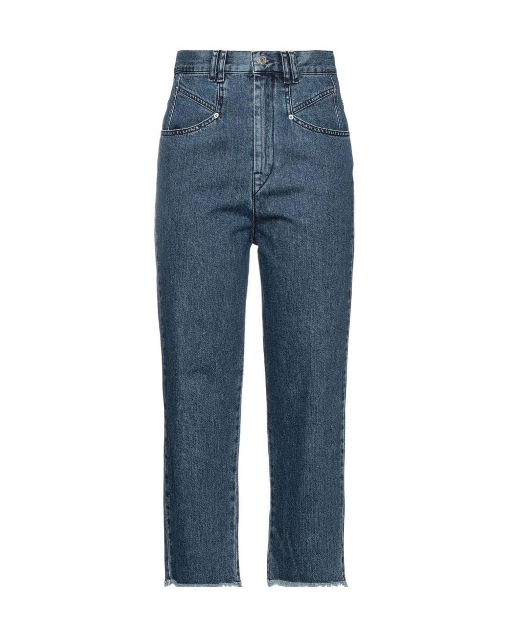 Isabel Marant Blue Denim Trousers