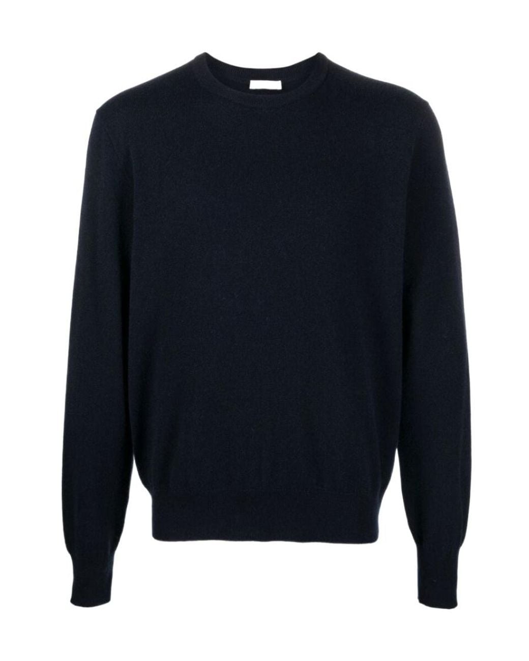 The Row Blue Crewneck Knitted Jumper for men
