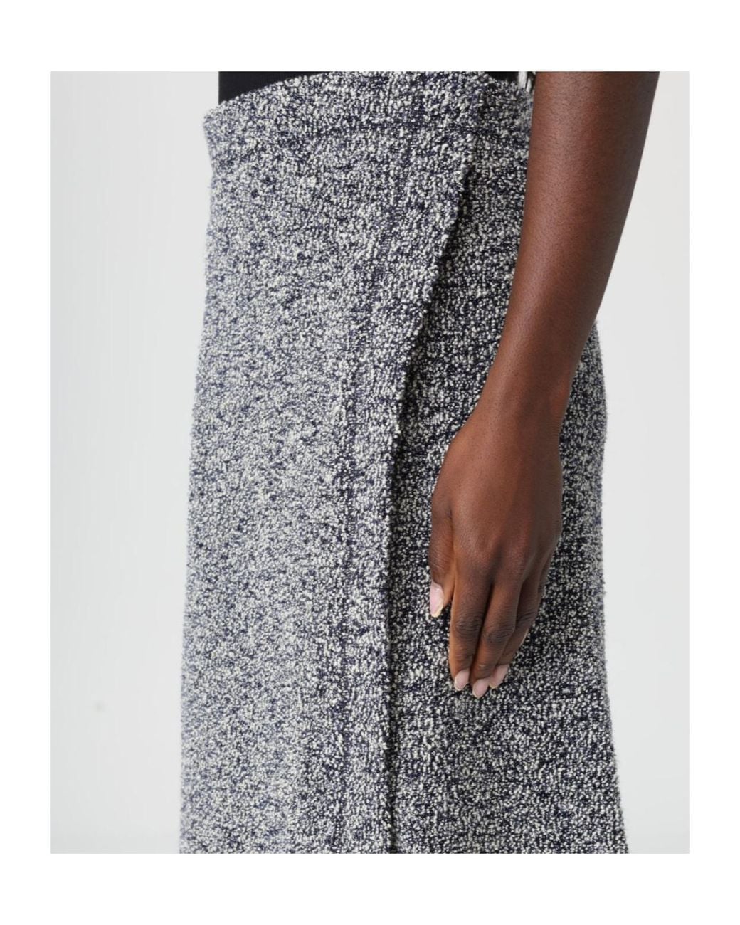 Rabanne Gray Skirt Rabanne