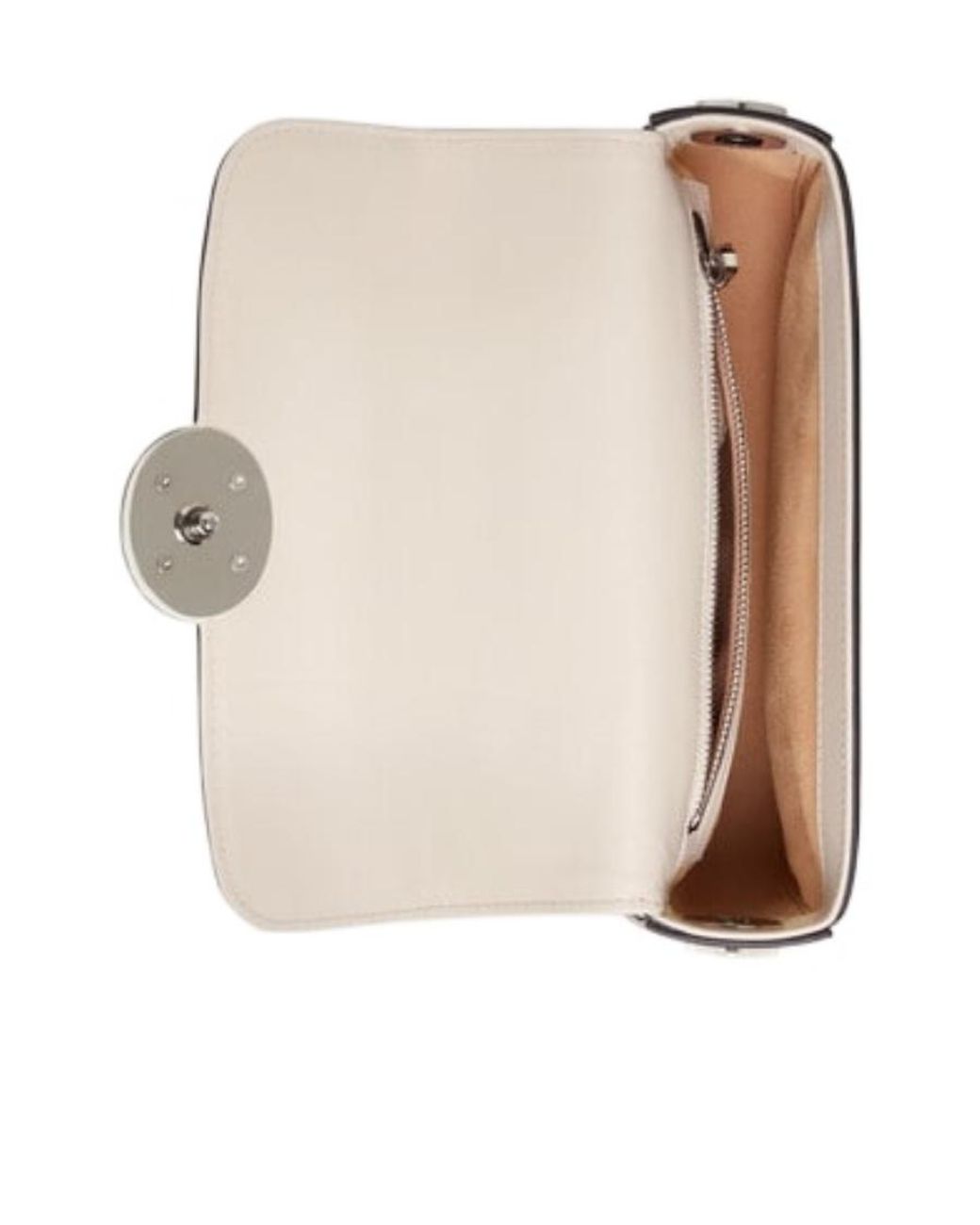 Gucci Natural Double G Logo Mini Shoulder Bag