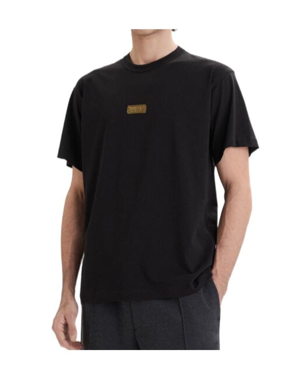 Versace Jeans Black Logo T-Shirt for men