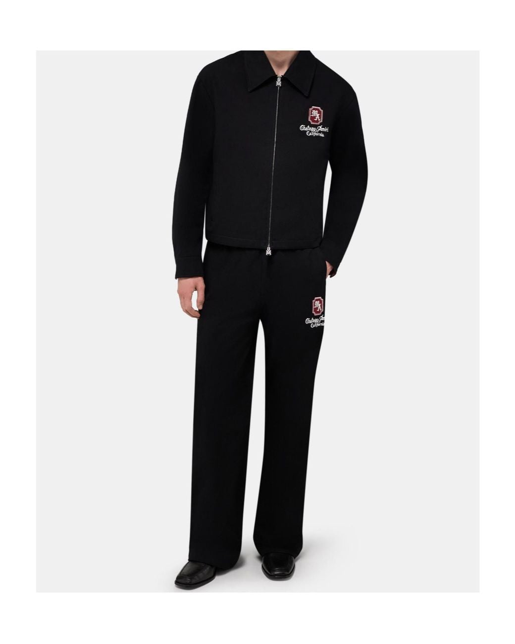 Amiri Blue Zipped Long Sleeved Jacket for men