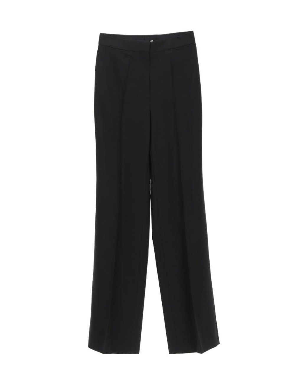 Stella McCartney Black Straight Leg Tailored Pants