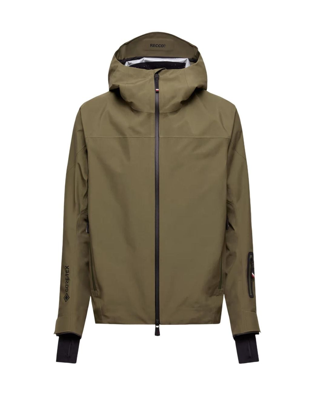 Moncler Green Grenoble Hinterburgs Hooded Ski Jacket for men