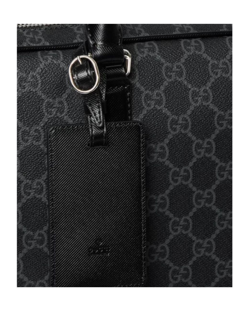 Gucci Black Porter Large Briefcase for men