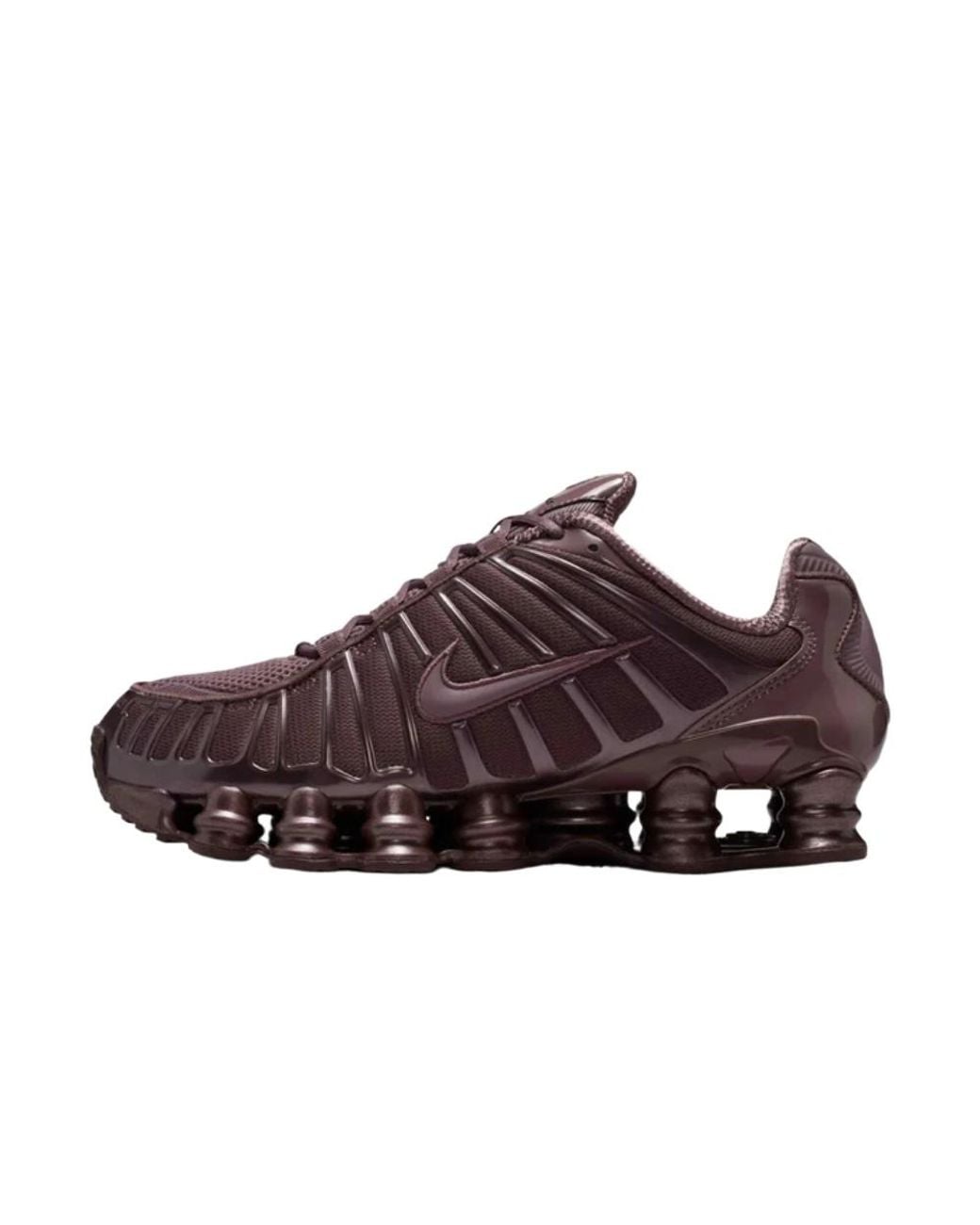 Nike Brown Shox Tl Low-Top Sneakers