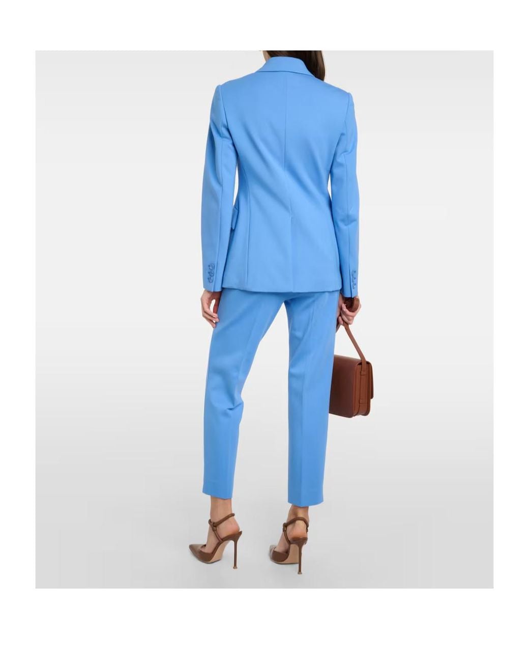 Dorothee Schumacher Blue Double-Breasted Blazer