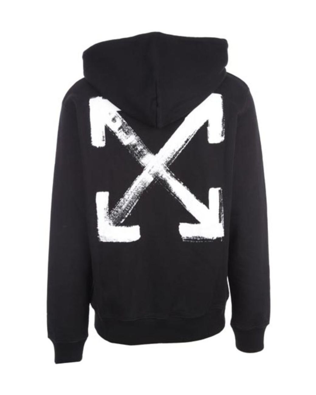 Off-White c/o Virgil Abloh Black Arrows-Print Hoodie for men