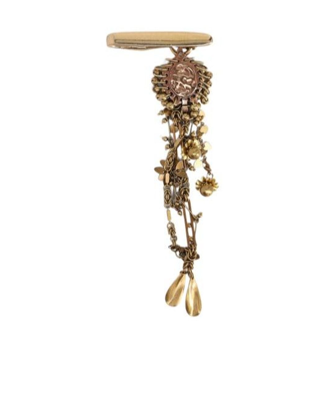 Dries Van Noten White Pendant Bail