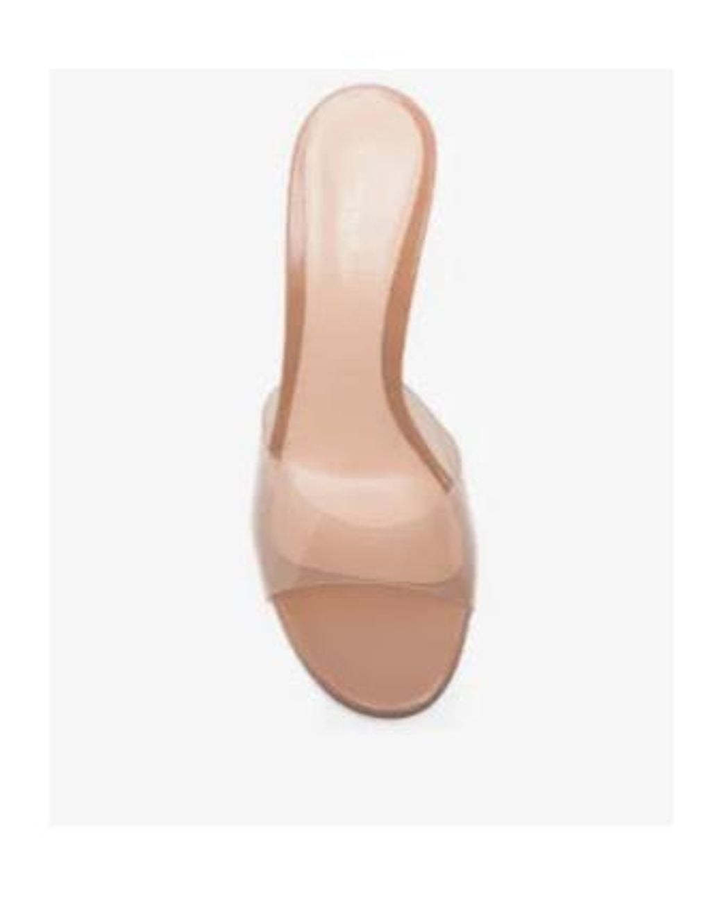 Gianvito Rossi Natural Sofia Strap Slip-On Sandals